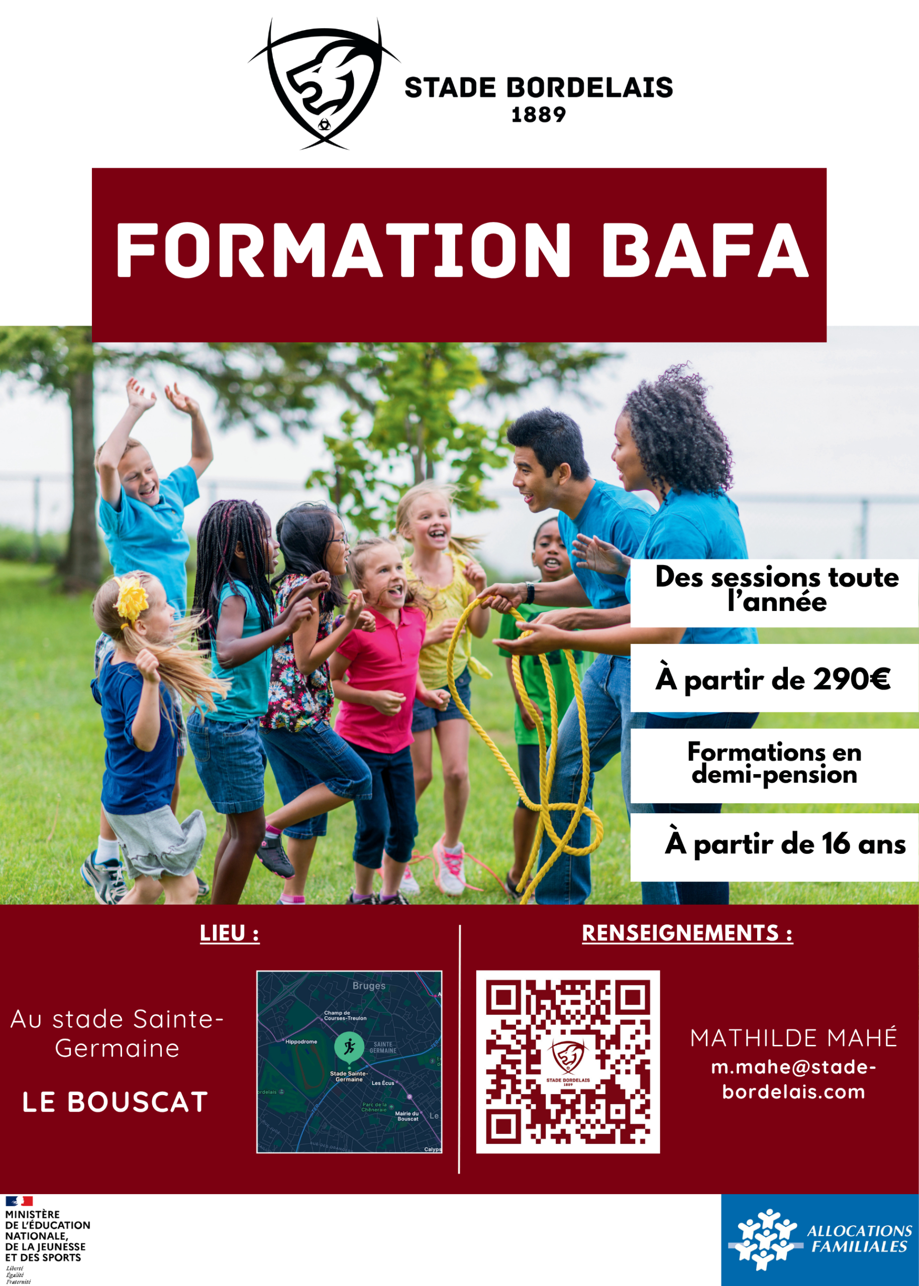 Formation BAFA Bordeaux