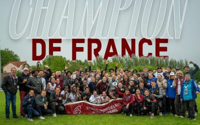 Le Stade Bordelais Athlétisme sacré champion de France pour la première fois de son histoire !
